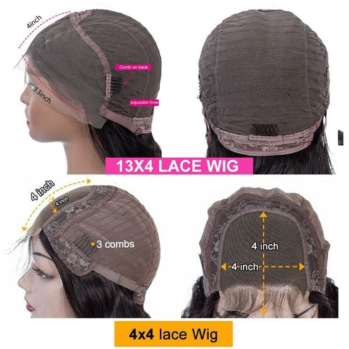 Zahra Curly Bob Lace Front Wig | 180% Density Jerry Curl 4x4 | 100% Human Hair