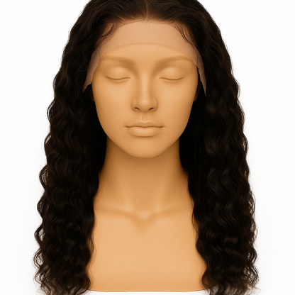 IB SO Deep Wave 13x4 Lace Front Wig