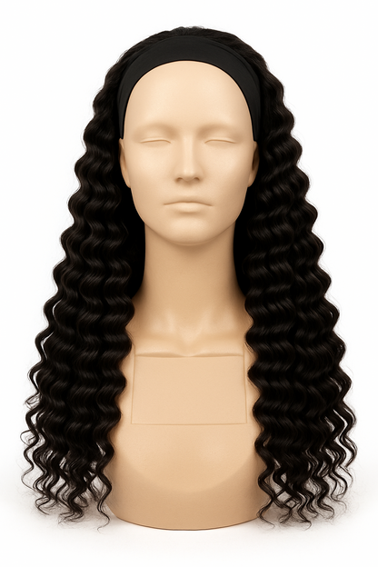 IB SO Deep Wave Headband Wig