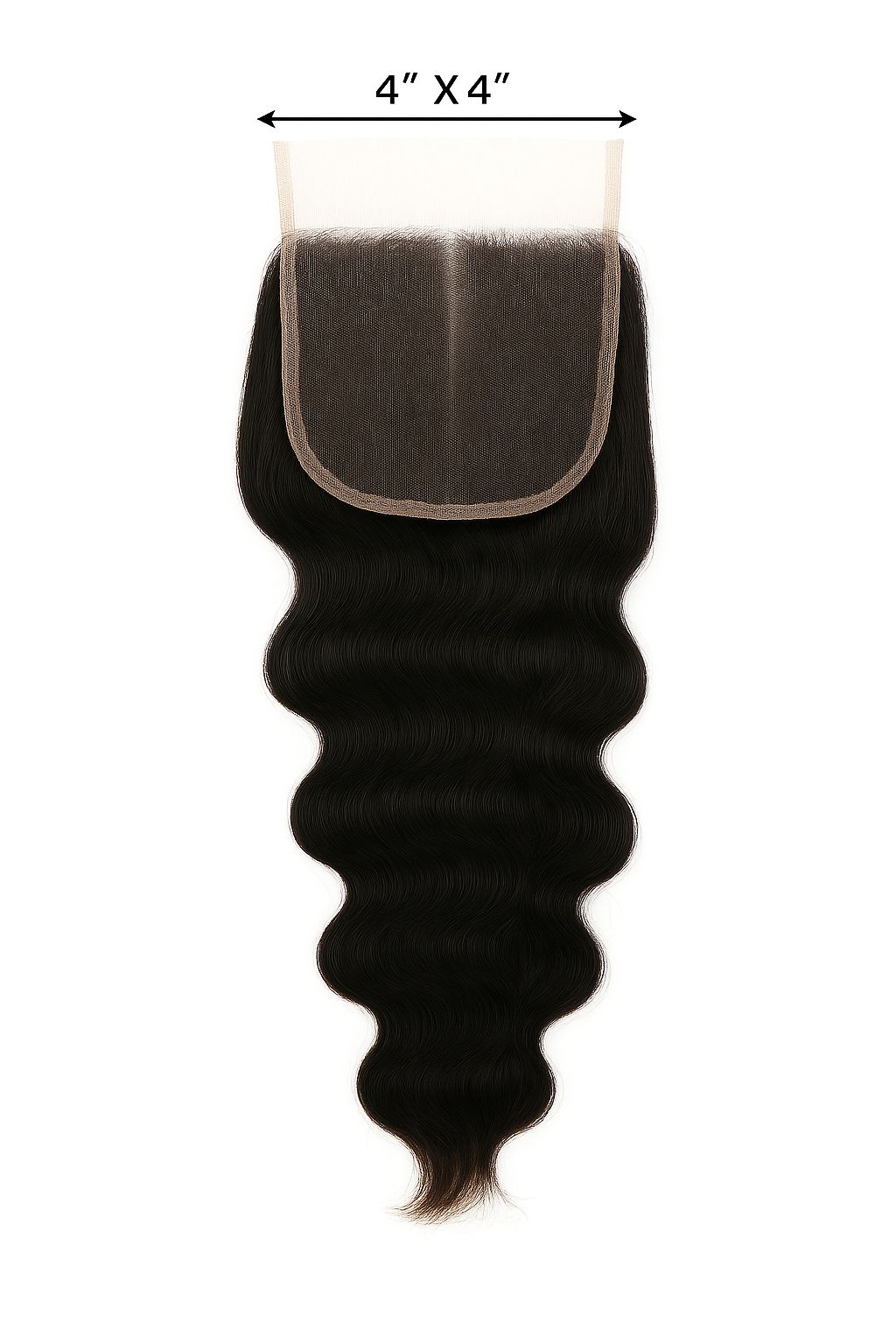 IBC's Loose Wave 4x4 Closure