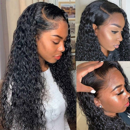 Whitney | Deep Jerry Curl Lace Front Human Hair Wig